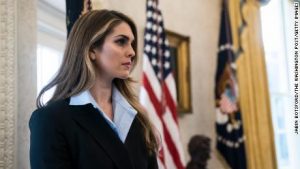 Hope Hicks’ last day in the White House was Tuesday, multiple sources familiar with the matter