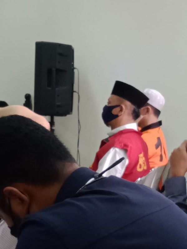 Pria bernama Sartono (38) yang merupakan narapidana (napi) tindak pidana terorisme penghuni