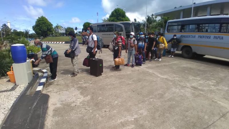 Bea Cukai Jayapura kembali ikut andil dalam pemulangan warga negara