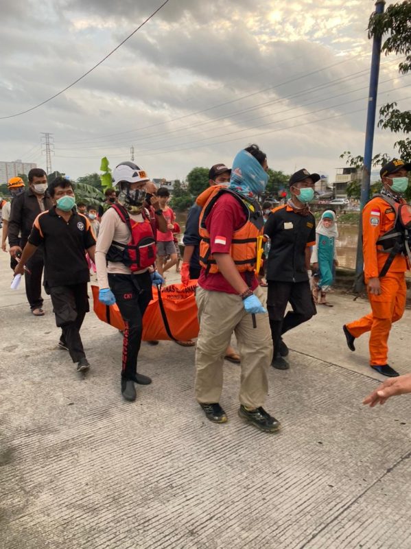 The boy who drowned in the REBO market was found by a joint SAR team at SLIPI