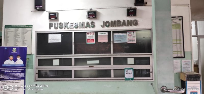 THERE ARE PATIENTS OBSERVATION COVID 19, PUSKESMAS JOMBANG IS CLOSED TEMPORARY