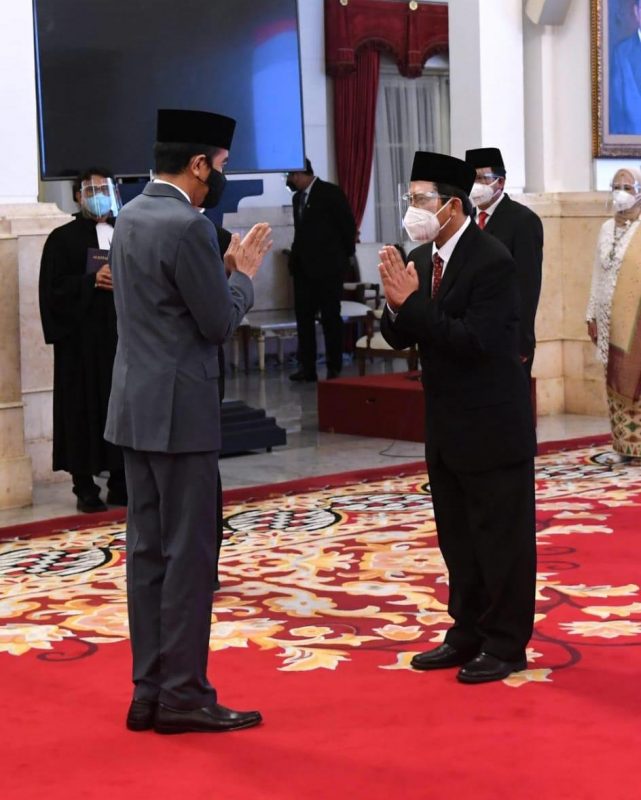 President Jokowi Inaugurated Siruaya Utamawan Daily Chairperson of MOI, Becomes the Supervisory Board of BPJS Kesehatan