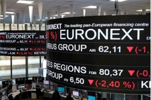 European stocks recovered on Monday after bond markets stabilized