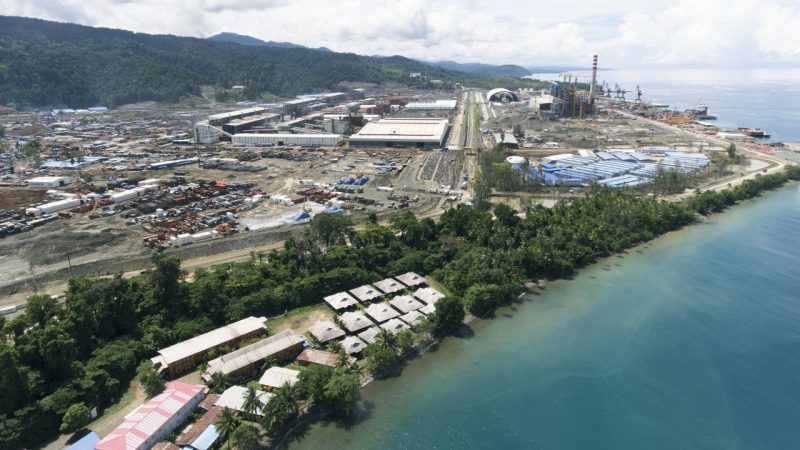 PT Indonesia Weda Bay Industrial Park (IWIP) in Central Halmahera Regency