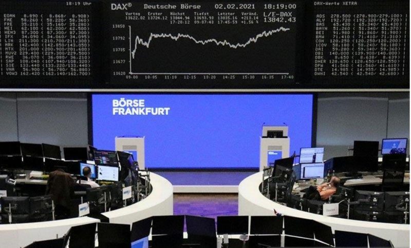 French stocks ended in the green zone again on Tuesday (2/3/2021