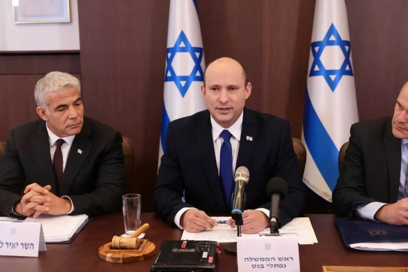 Mentri Israel menolak perdamaian antara Pelestina. Perdana Menteri Israel Naftali Bennett