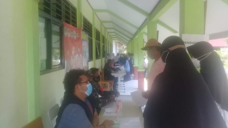 Ada sekitar 178 siswa/si akan ikut Vaksinasi di Sekolah Menengah Pertama (SMP) Negeri I Mekarabaru