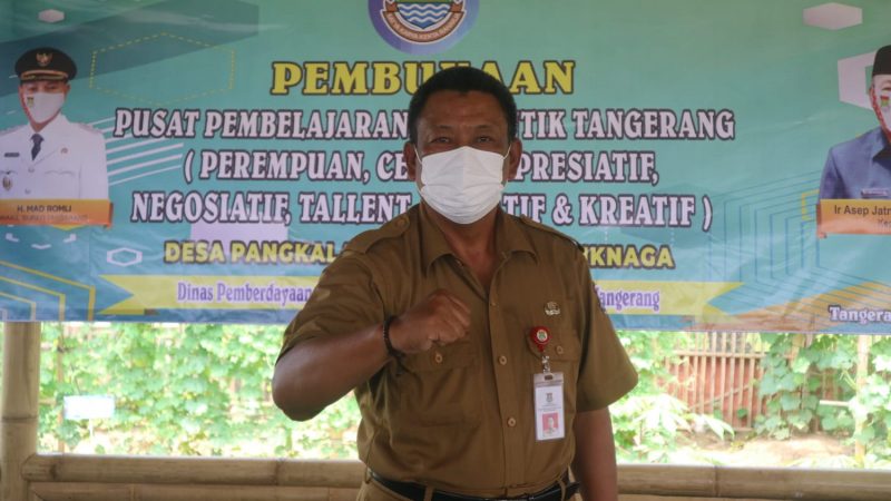Kepala DP3A, Ir. Asep Jatnika Sutrisno menjelaskan, Pusat Pembelajaran PERCANTIK