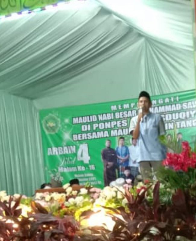 Kades munjul hadiri acara maulid nabi besar Muhammad SAW.1443 .H.