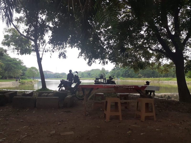 Warga Tigaraksa meminta pada pemkab Tangerang, agar dana di pagar untuk antisipasi jatuh kedanau