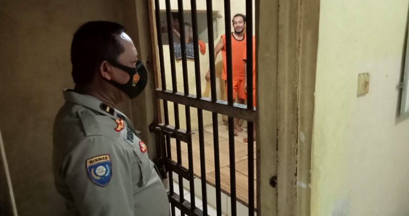 Tahanan di Rutan Polsek Kronjo Polresta Tangerang dalam keadaan sehat, dari hasil pemeriksaan