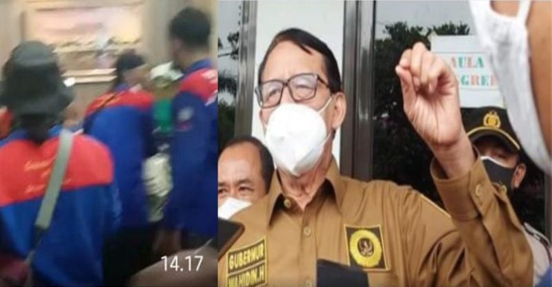 Sekitar 1.300 mengatasnamakan Buruh merusak fasilitas kantor Gubenur Banten