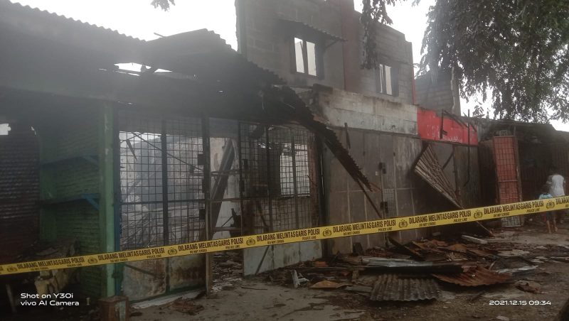 Amukan si Jago merah, kembali lalap 9 ruko di kampung Cilongok.