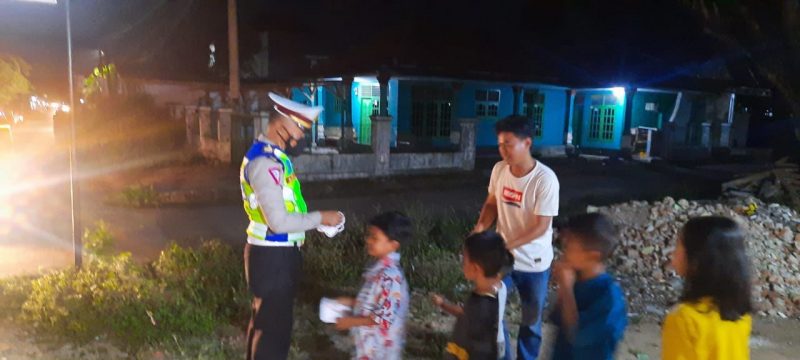 Ditlantas Polda Banten Gelar Kegiatan Rutin Yang Ditingkatkan Edukasi Masyarakat Taat Prokes