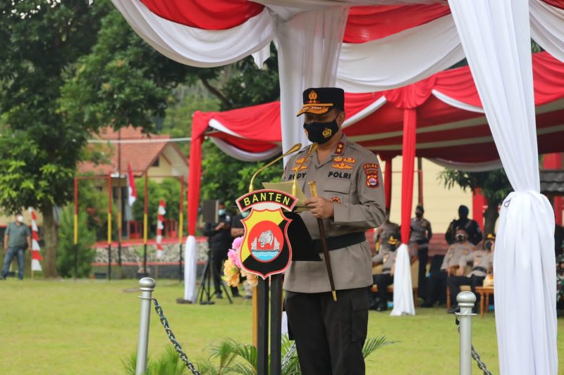 Kapolda Banten Pimpin Upacara Pembukaan Pendidikan dan Pembentukan Bintara Polri di SPN Mandalawangi