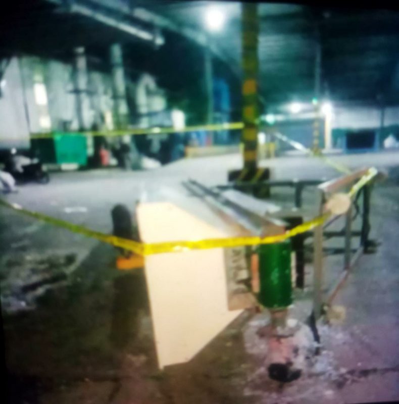 Karyawan pt. Gei mendadak meninggal di tempat, saat belum tahu penýebabnya tewas di tkp
