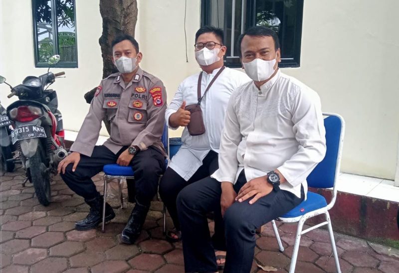 Bripka Yeni Kurniawan Sambangi SD SMP Bahkti Pertiwi Serta DDS di Wilayah Polsek Rajeg
