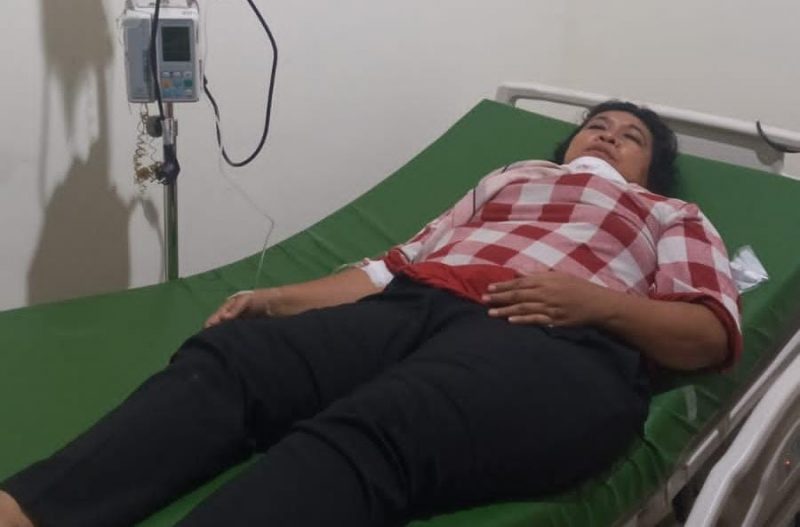 Diduga Ros di sengaja di tabrak oleh orang yangtidak di kenal, karena di duga pula yang menabraknnya kabar habis