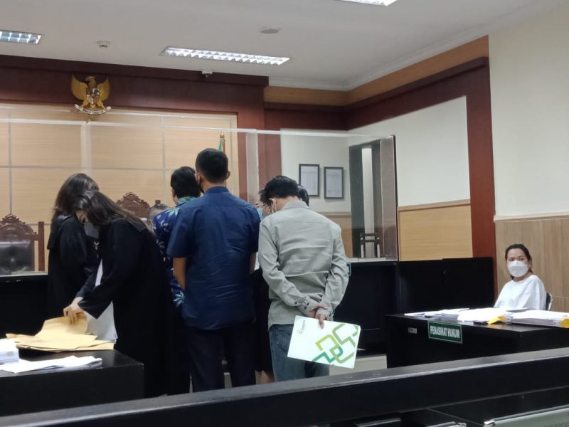 Majelis hakim Rahman Raja guguk SH MH bentak Jaksa gebrak banting berkas ke meja, daftar manifaes tidak sesuai