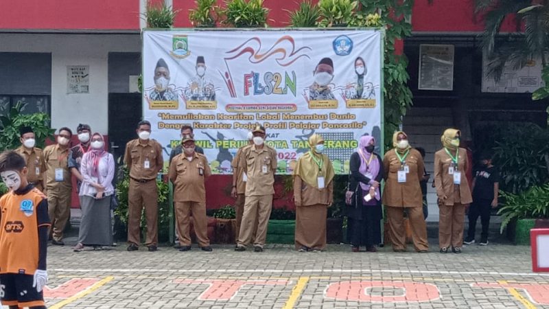 PERHELATAN FLS2N KOTA TANGERANG BERJALAN LANCAR SERTA SUKSES DAN ACARA BERLANGSUNG DENGAN TETAP MENJAGA PROKES