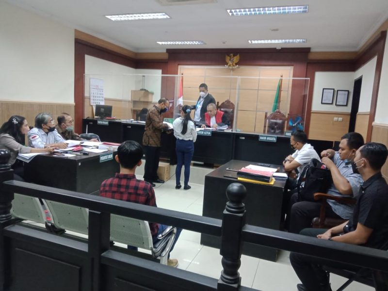 Sedangkan saksi ahli Doktor Mudzakir, SH MH, bidang hukum pidan di hadapan hakim Rusdiyanto SH MH
