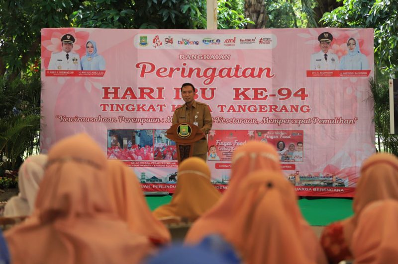 DP3AP2KB KOTA TANGERANG MENGGELAR RANGKAIAN ACARA LOMBA MASAK DALAM RANGKA PERINGATI HARI IBU KE-94