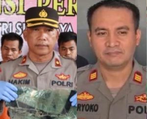 Tiga orang perwira akan terancam di copot ASN, jika terbukti.