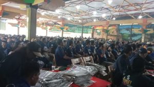 Ribuan saksi TPS tim pemenangan Caleg DPRD Kabupaten Tangerang, Partai NasDem H. Chris Indra Wijaya S.H