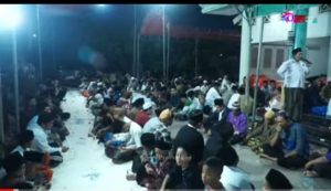 Ribuan Warga Desa Rawa Rengas, Hadiri malam ke 7 wapatnya tokoh masarakat yg amat di cintainya.