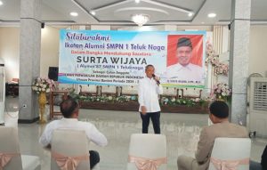Alumni SMPN 1 Teluk Naga 1987 Deklarasikan Dukung SURTA WIJAYA S,PD, M,Si. calon DPD RI.