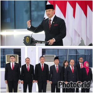 Mari sama-sama kita bergandengan tangan memberikan pelayanan dan pengabdian terbaik untuk masyarakat kita,” tutur Menteri AHY.