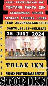 Politik Faizal Assegap, ia serius dalam penggerakan moral ini untuk jokowi masuk pada pengadilan negeri.