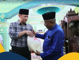 Kita inginkan ini disertipikat wakaf-kan karena kita ingin adanya legalitas atas tanah masjid ini.