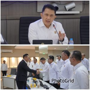 Agus Sutanto Direktur Pencegahan dan Penanganan Konflik Pertanahan sekaligus Ketua Satgas-Anti Mafia Tanah, Arif Rachman.