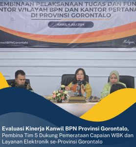 Seharusnya pada bulan 7 penyerapan anggaran sudah di atas 50%,” ucap Dirjen PTPP Kementerian ATR/BPN.