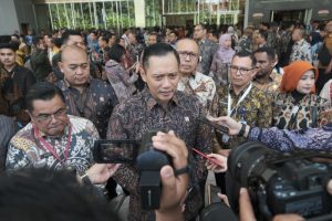 Hadir pada kegiatan ini, Wakil Presiden RI, Ma’ruf Amin; jajaran Menteri dan Kepala Lembaga Kabinet Indonesia Maju.