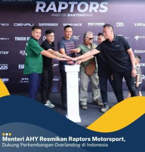 Kehadiran Raptor Motorsport diharapkan dapat mendorong pertumbuhan industri otomotif khusus di Indonesia.