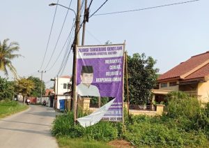 Benner H. Maesyal Rasyid di duga di robek, orang tak di kenal.