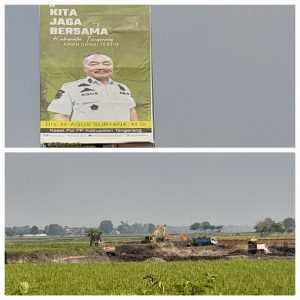 Tidak ada tata ruang di 3 kecamatan, diperbolehkan atau tidak oleh SK Bupati Tangerang.