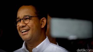 Pendukung Anis, berharap gubenur DKI Jakarta.