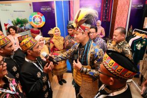 Resmikan Ekshibisi Tanah Ulayat, Menteri AHY Harap Dapat Satukan Visi Sukseskan Pendaftaran Tanah Ulayat di Indonesia dan ASEAN.