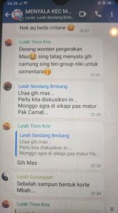 Diduga ASN mendukung salah satu pasangan calon di Madiun.