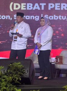 Debat Perdana, Maesyal Rasyid Jawab Pertanyaan Panelis dengan Santai Lugas.