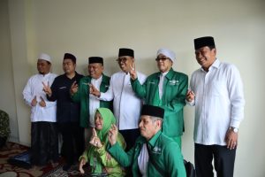 Hadiri Undangan NU, Mesyal Rasyid Komitmen Lanjutkan Program Zaki Iskandar Dalam Membangun Ponpes.