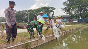 Wahyu mengatakan kegiatan ketahanan pangan ini diharapkan dapat membantu dan mensukseskan program makan bergizi.