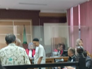 Sidang tanah sertipikat prona 2019 ahli waris gugat Amirudi, entih dan lurah mekar sari Rajeg.