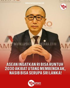 Memprediksi hutang sampai 10.000 triliun, maka Indonesia bangkrut tidak bisa bayar hutang.