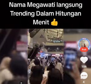 Volliball tingkat internasional megawati menjuarai.