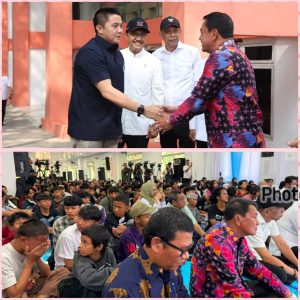 Kunjungan tersebut dilakukan untuk melihat secara langsung kesiapan pelaksanaan program Sekolah Rakyat sekaligus.