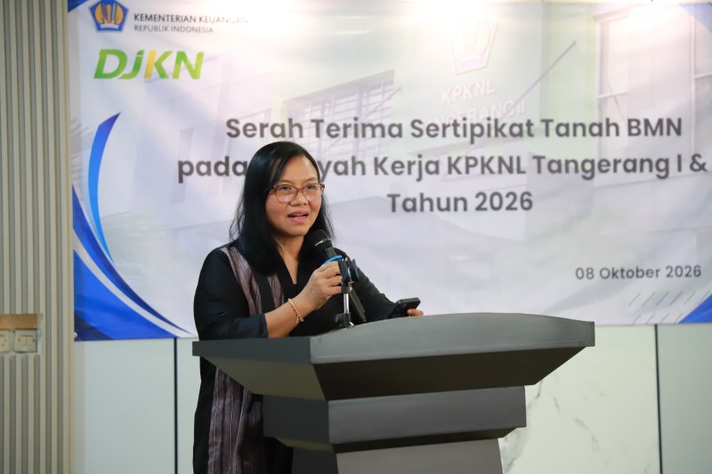 Maka levelnya sudah naik. Sertipikat is a must. Sertipikat wajib. Tidak boleh kita tidak lakukan.
